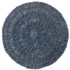 Juliska Wicker|Place Settings & Linens|Straw Loop Delft Blue Placemat