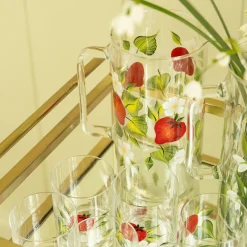 Petra Palumbo Glassware|Strawberry Jug