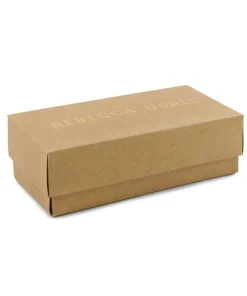 Rebecca Udall Place Settings & Linens|Striped Napkin Rings in Tobacco, Set of 4