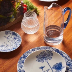 Caskata Dinnerware|Summer Blues Coupe Salad Plate