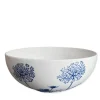 Caskata Dinnerware|Summer Blues Vegetable Serving Bowl