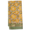 Couleur Nature Place Settings & Linens|Sunflower Tea Towels Yellow & Green, Set of 3