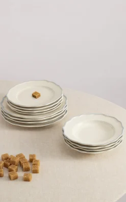 Maison Madison Dinnerware|Sylvia 12-Piece Set with Pasta Bowl