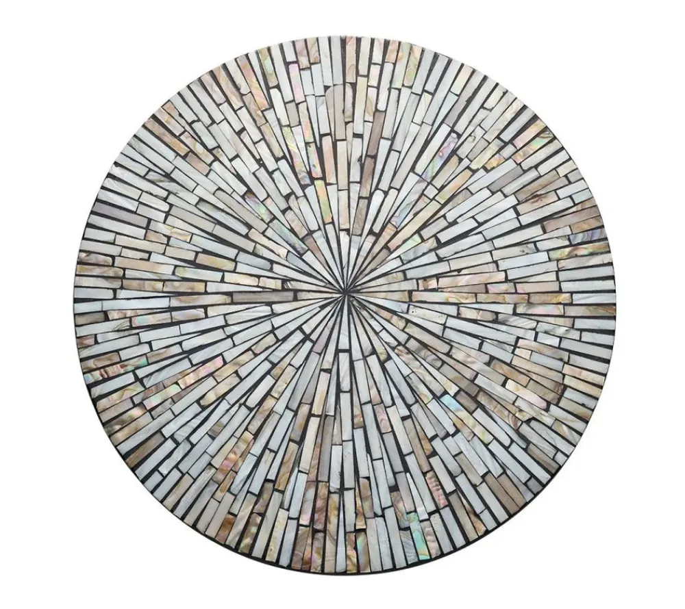 Kim Seybert Place Settings & Linens|Tahiti Placemats in Gray/Taupe, Set of 4