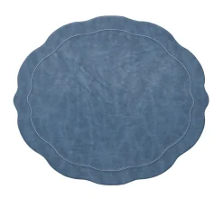 Kim Seybert Place Settings & Linens|Tailored Placemats in Blue, Set of 4
