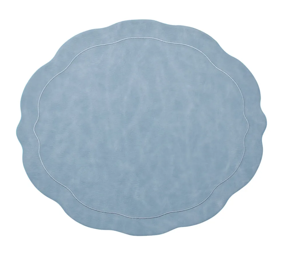 Kim Seybert Place Settings & Linens|Tailored Placemats in Periwinkle, Set of 4