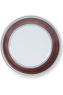 Molecot Dinnerware|Tangerine Dinner Plate In Brown