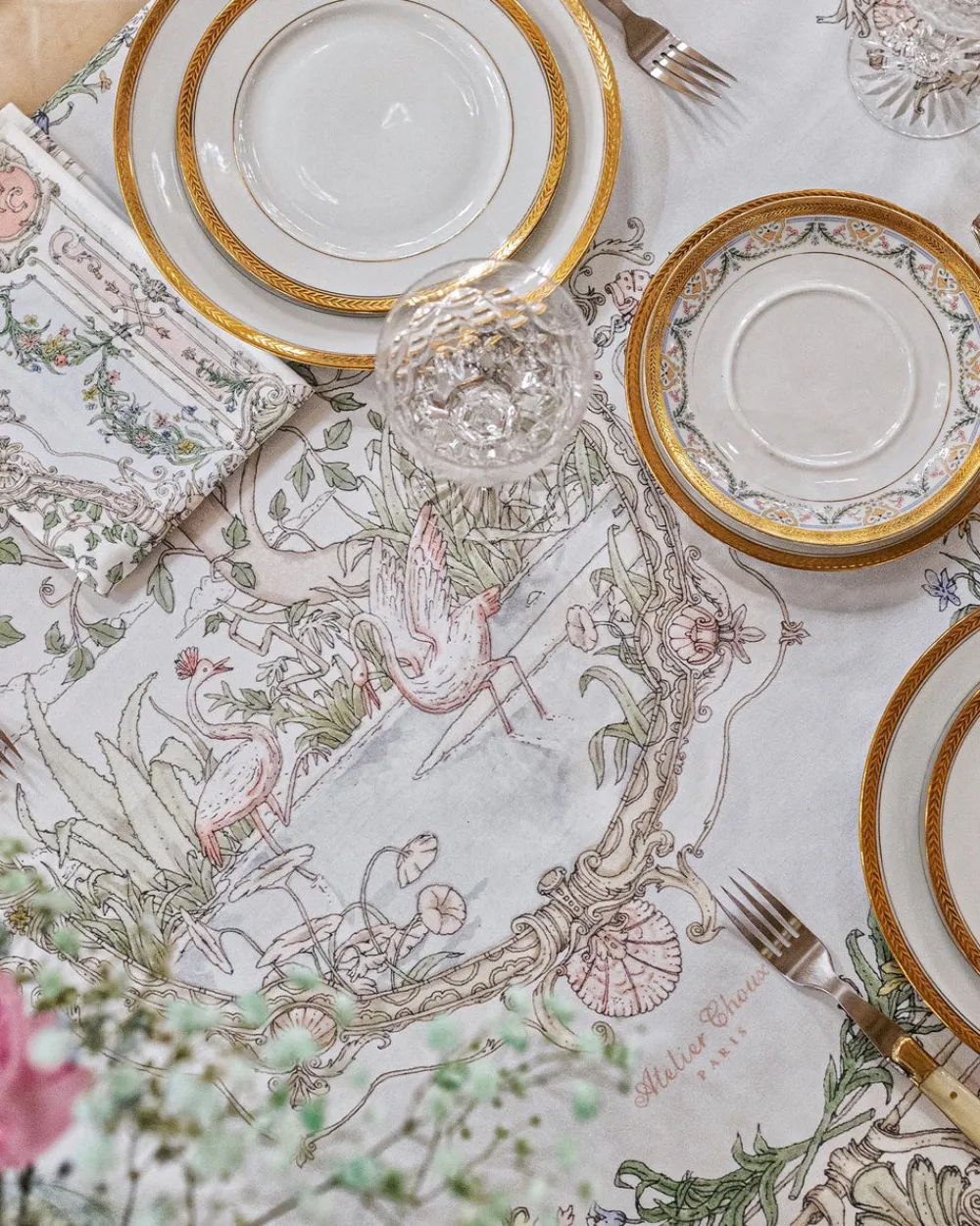 Atelier Choux Best Of Baby Registry|Place Settings & Linens|Tapestry Tablecloth