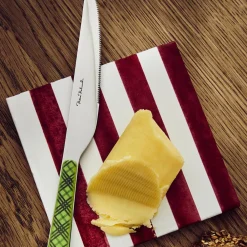 Petra Palumbo Flatware|Tartan Cutlery in Green, Set of 4