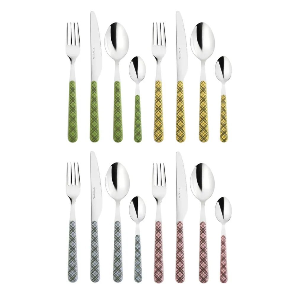 Petra Palumbo Flatware|Tartan Cutlery Mixed Set