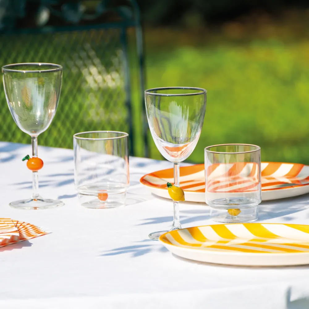 Zafferano Glassware|Teca Frutta Goblet