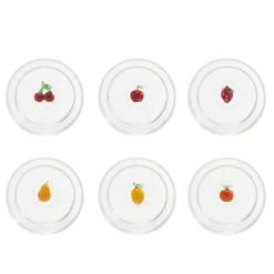 Zafferano Glassware|Teca Frutta Tumbler, Set of 6