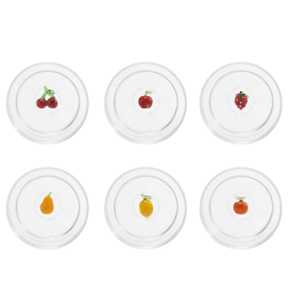Zafferano Glassware|Teca Frutta Tumbler, Set of 6