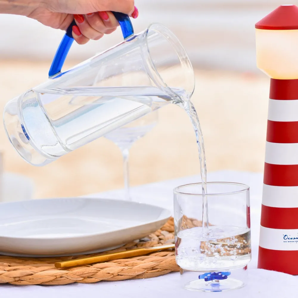 Zafferano Glassware|Teca Mare Carafe