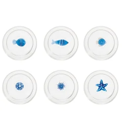 Zafferano Glassware|Teca Mare Tumbler, Set of 6