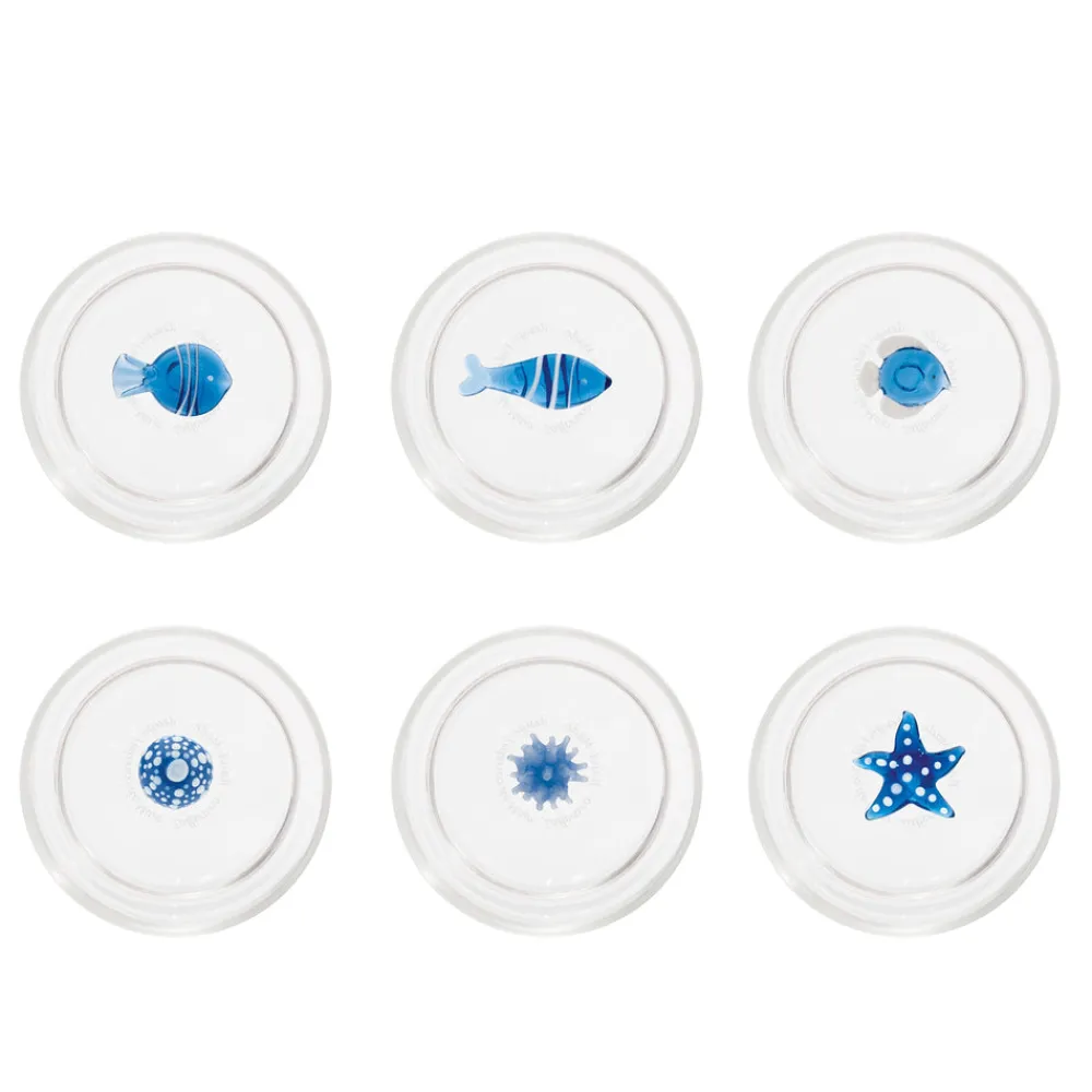 Zafferano Glassware|Teca Mare Tumbler, Set of 6