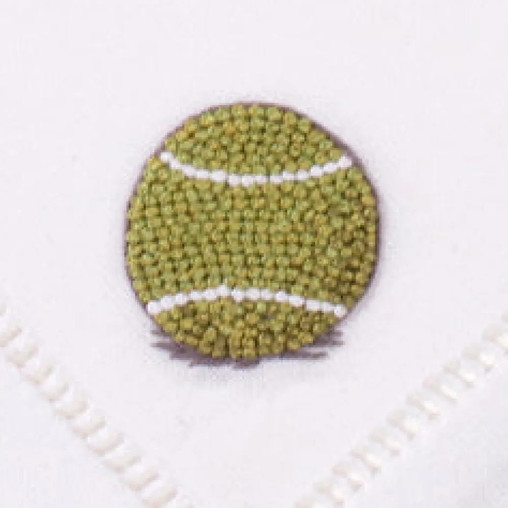 Henry Handwork Place Settings & Linens|Tennis Mixed Cocktail Napkin Set