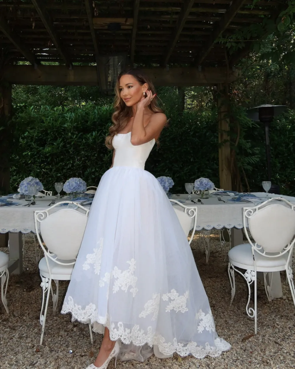 Maison Margaux Place Settings & Linens|The Bridget Bridal Linen Bundle with Matilda Tablecloth, Set of 4