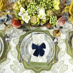 Flying Sheep Country Place Settings & Linens|The Kelli Tablecloth in Sage