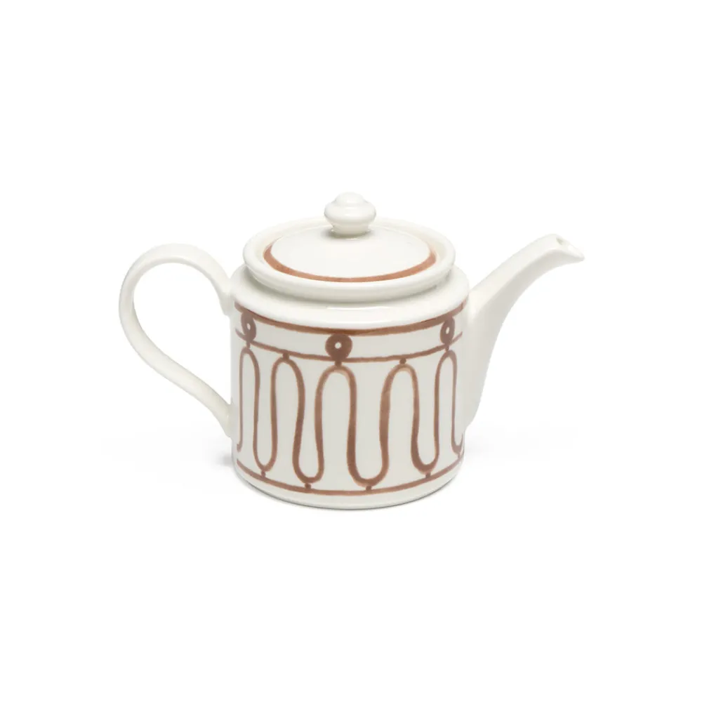 Themis Z Dinnerware|The Kyma Brown Tea Set