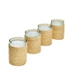 Hunting Season Candles|The Votives in Natural Fiber, Set of 4