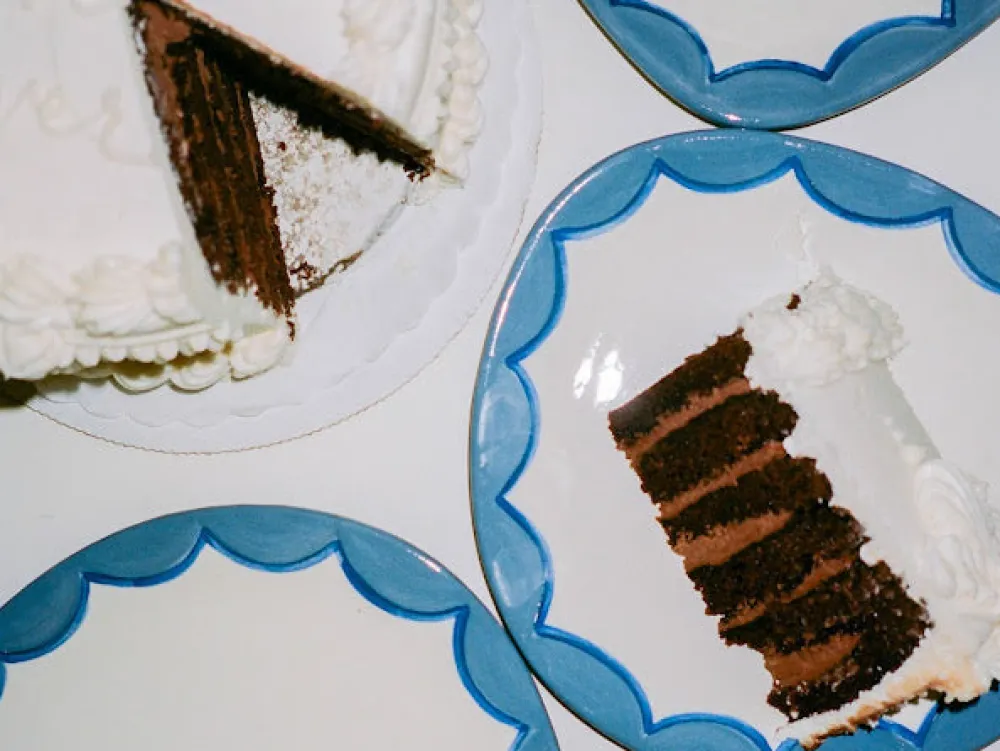 Caitlin Rounds Antiques Dinnerware|The Wedding Collection Dessert Plates, Set of 4