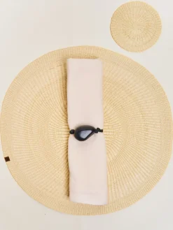Hunting Season Place Settings & Linens|The Woven Placemat in Natural Fiber, Set of 4