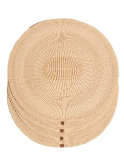 Hunting Season Place Settings & Linens|The Woven Placemat in Sand, Set of 4