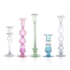 Issy Granger Candles|Thebes Glass Candlestick