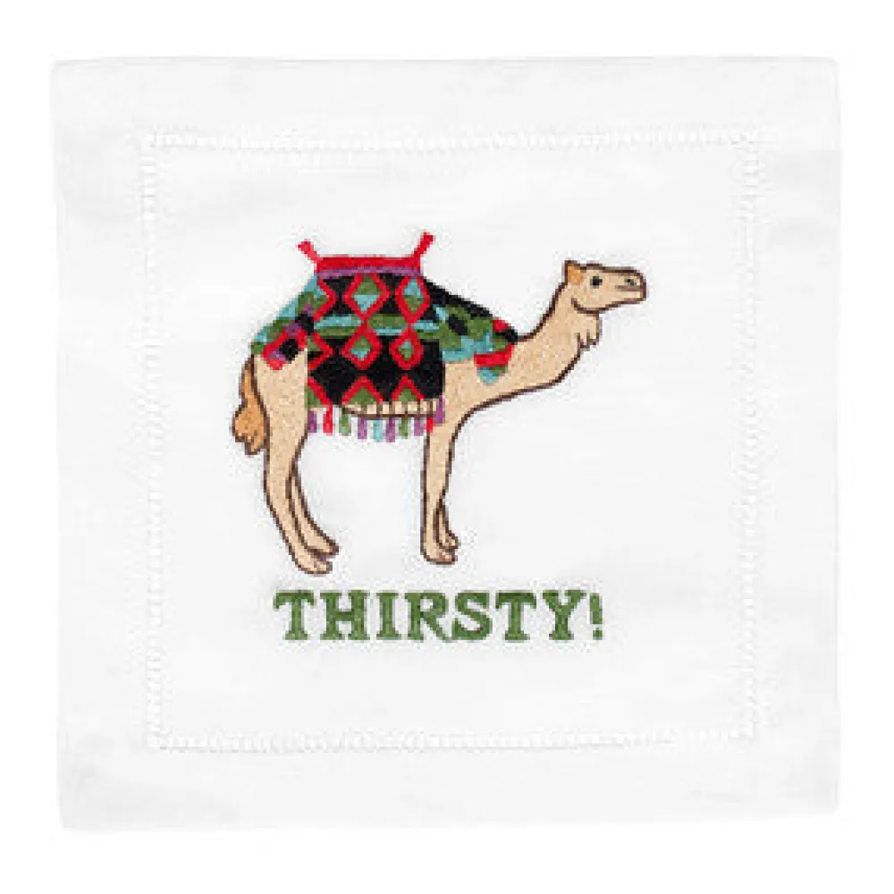 August Morgan Place Settings & Linens|Thirsty Cocktail Napkins, Set of 4