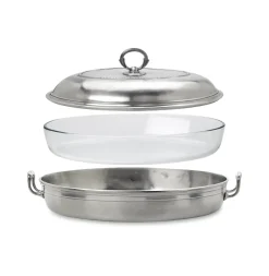 Match Silver|Dinnerware|Toscana Pyrex Casserole Dish with Lid