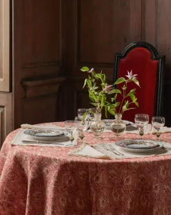 Cabana Place Settings & Linens|Toscana Red Tablecloth, Square