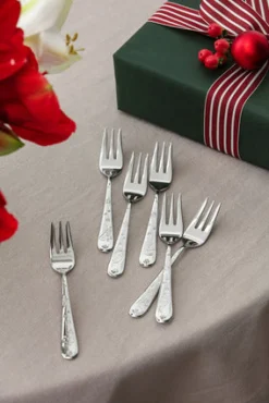 Villeroy & Boch Flatware|Toys Delight Flatware Cake Forks in Silver, Set of 6