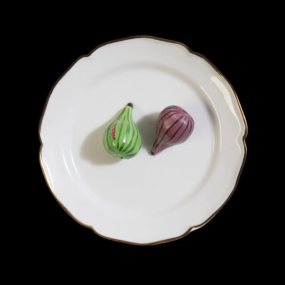 Z.d.G. Décor|Dinnerware|Trompe L’œil Figue Décorative Plate
