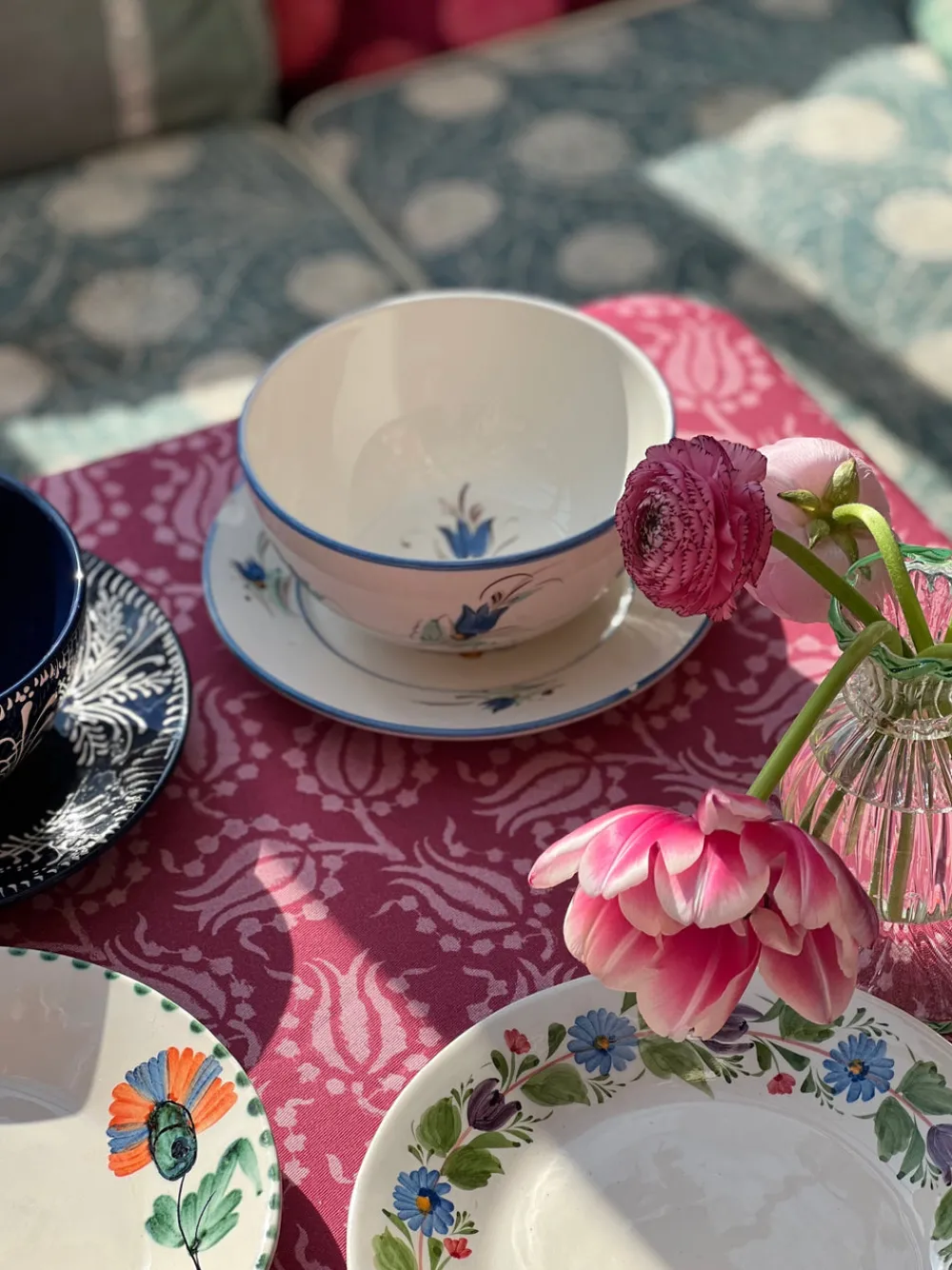 Carolina Irving and Daughters Dinnerware|Tulip Cereal Bowl