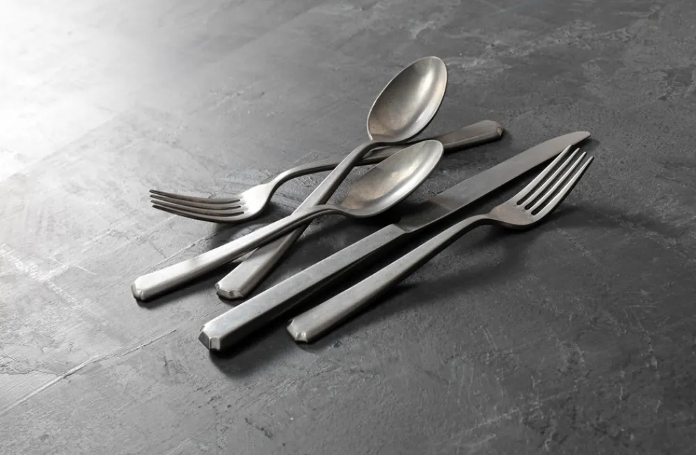 Fortessa Flatware|Valen Tumbled Flatware Set