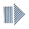 Cabana Place Settings & Linens|Vera Stripe Napkins in Blue, Set of 2
