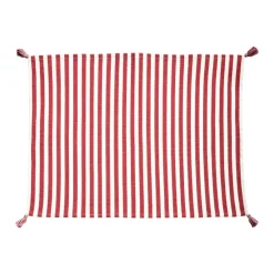 Cabana Place Settings & Linens|Vera Stripe Placemat in Red