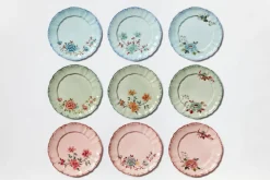 Laboratorio Paravicini Dinnerware|Veranda Celeste Dinner & Dessert Plates
