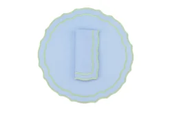 TriChi Design Place Settings & Linens|Vidro Linen Napkin and Placemat, Set of 4