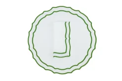 TriChi Design Place Settings & Linens|Vidro Linen Napkin and Placemat, Set of 4