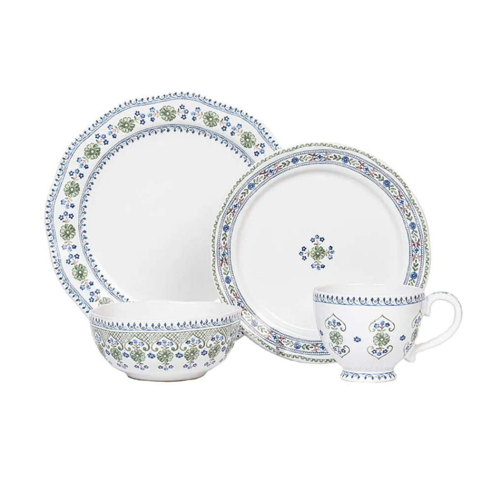 Juliska Dinnerware|Villa Seville 4-Piece Place Setting in Chambray