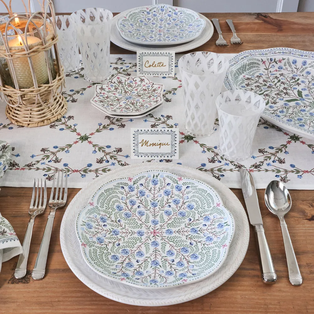 Juliska Place Settings & Linens|Villa Seville Place Card, Set of 12 in Chambray