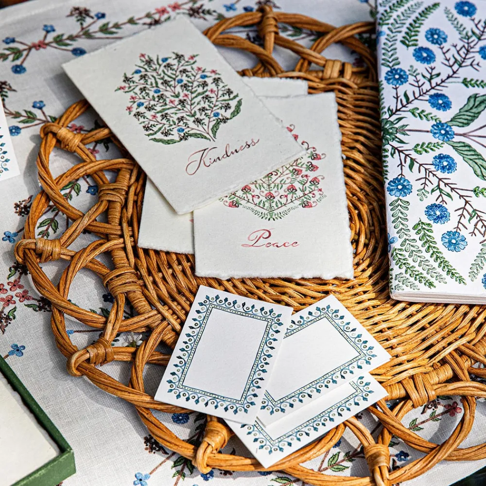 Juliska Place Settings & Linens|Villa Seville Place Card, Set of 12 in Chambray