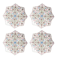 Juliska Dinnerware|Villa Seville Scalloped Side/Cocktail Plate in Chambray, Set of 4