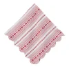 Juliska Place Settings & Linens|Villa Stripe Napkin in Ruby