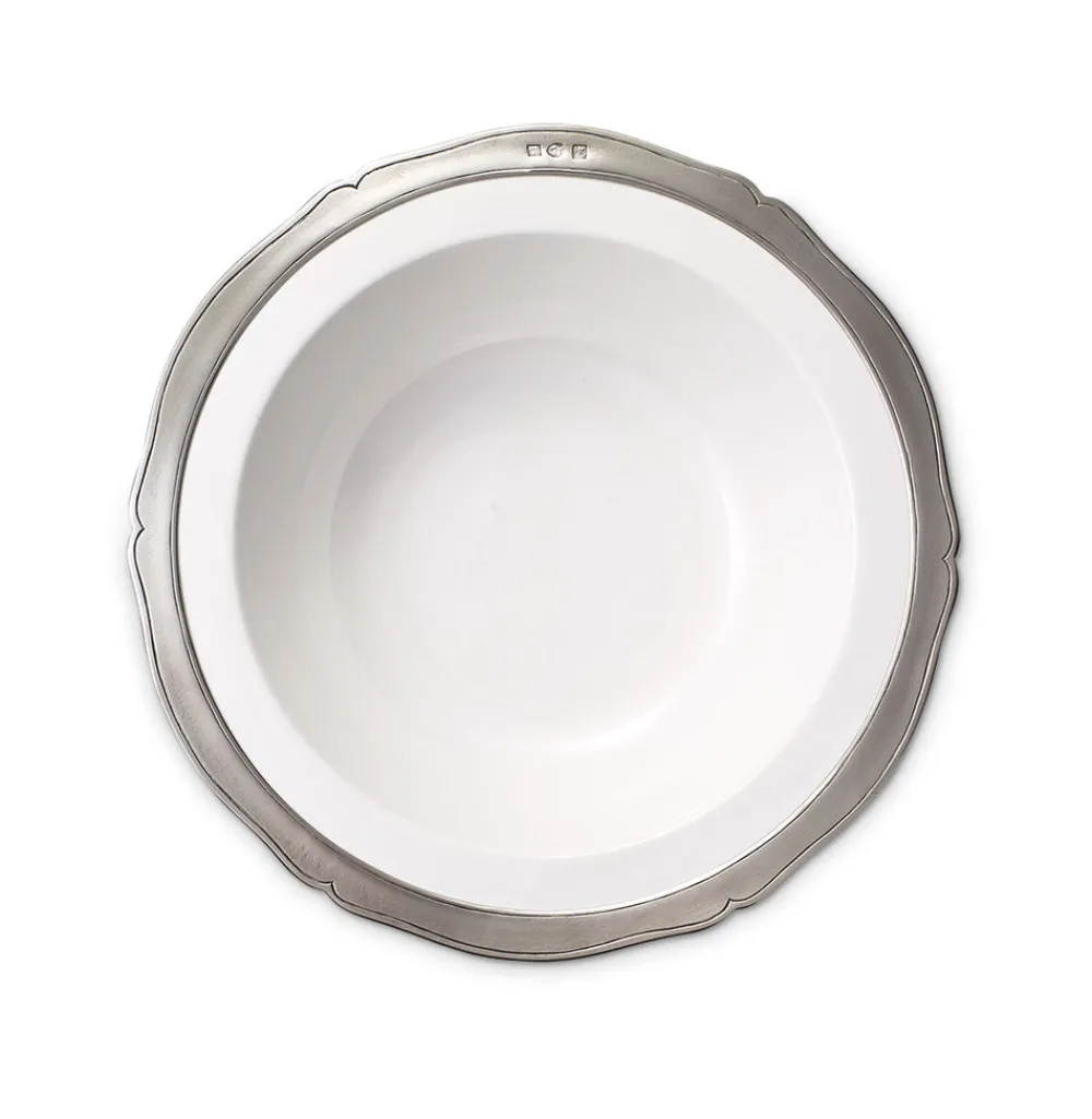 Match Silver|Dinnerware|Viviana Footed Bowl