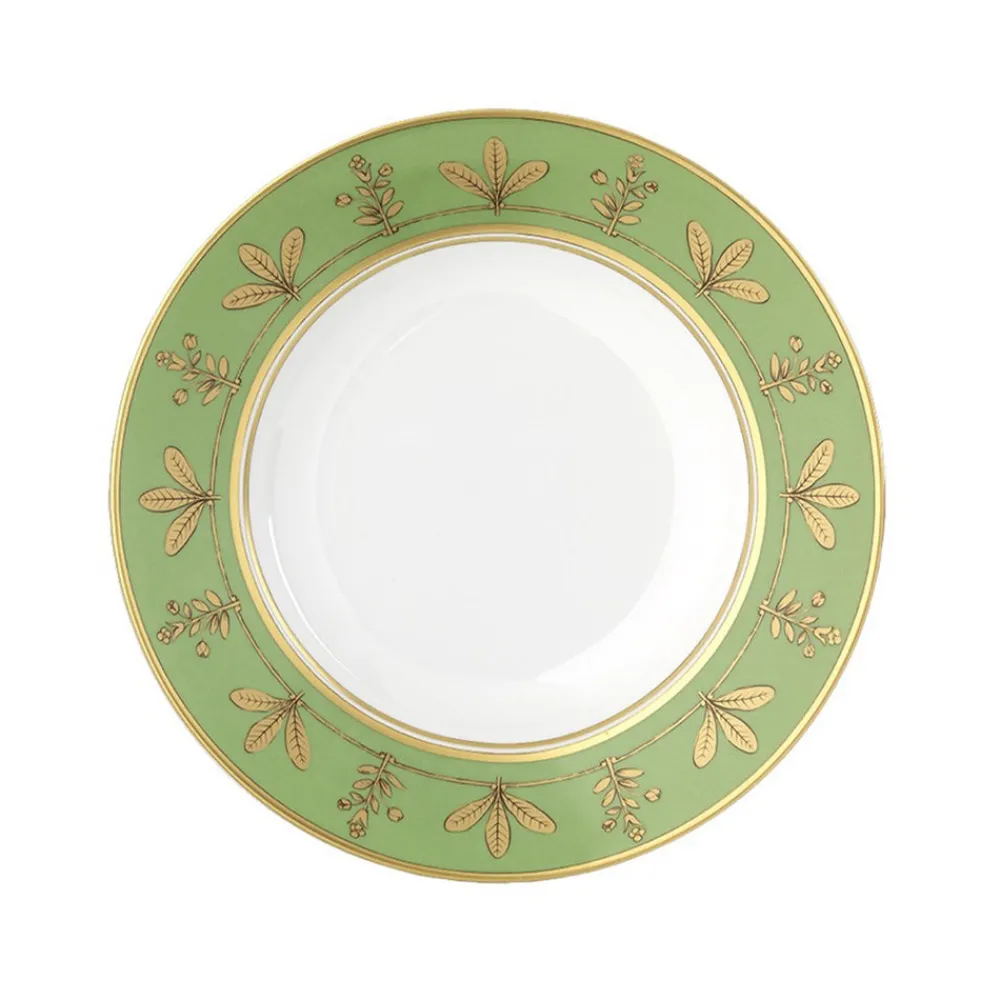 Ginori 1735 Dinnerware|Voliere Muschio Soup Plate