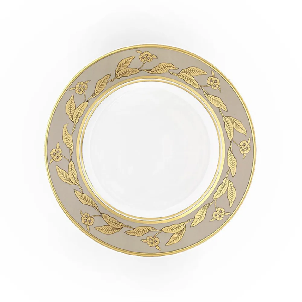 Ginori 1735 Dinnerware|Voliere Tortora Dessert Plate