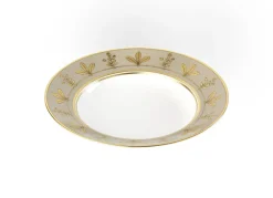 Ginori 1735 Dinnerware|Voliere Tortora Soup Plate